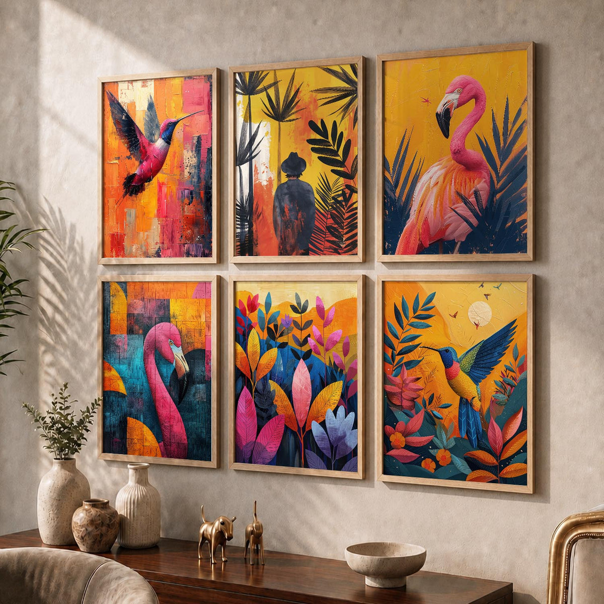 Vibrant Modern Wall Art Home Décor For Living Room Home Office Wall Decor