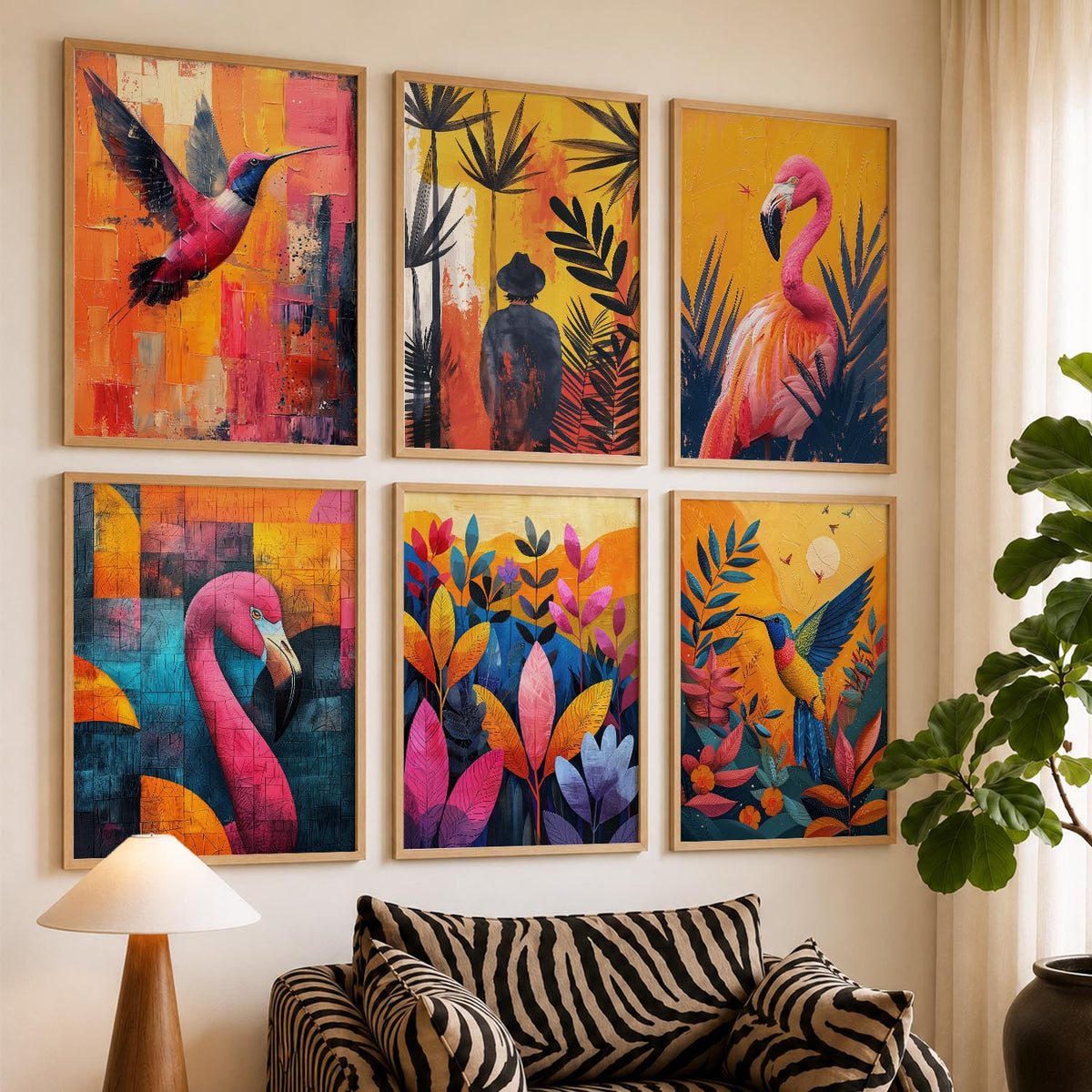 Vibrant Modern Wall Art Home Décor For Living Room Home Office Wall Decor