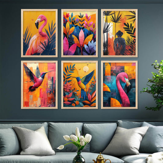 Vibrant Modern Wall Art Home Décor For Living Room Home Office Wall Decor
