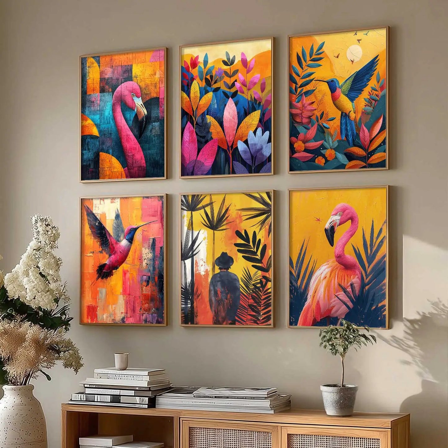 Vibrant Modern Wall Art Home Décor For Living Room Home Office Wall Decor