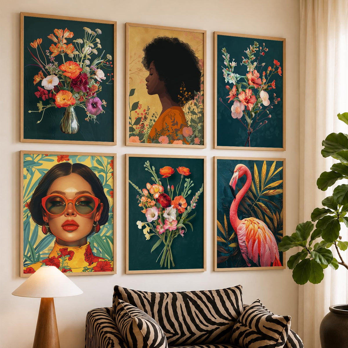 Wild Nature Wall Art Home Décor For Living Room Office Home Hanging
