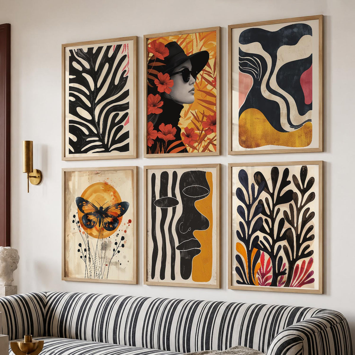 Modern Wall Art Home Décor For Living Room Office Home Hanging