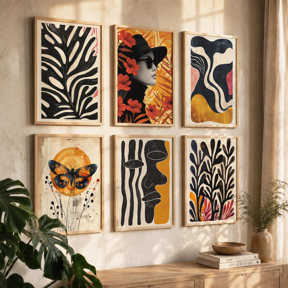 Modern Wall Art Home Décor For Living Room Office Home Hanging