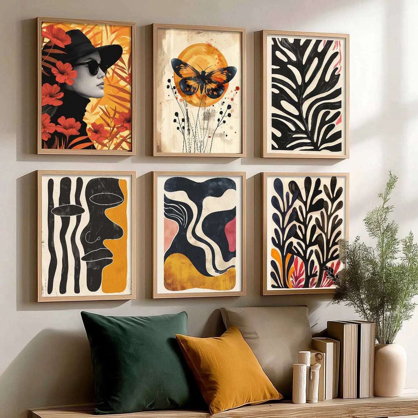Modern Wall Art Home Décor For Living Room Office Home Hanging
