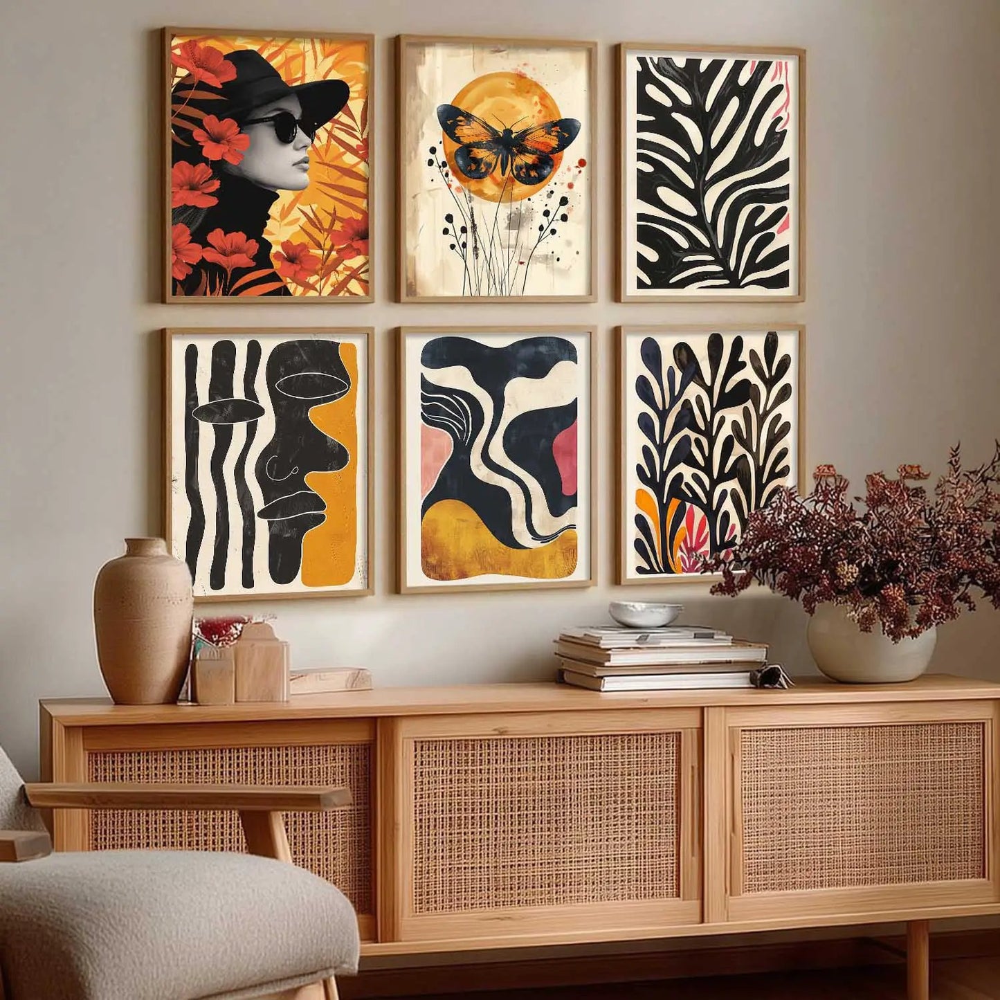 Modern Wall Art Home Décor For Living Room Office Home Hanging