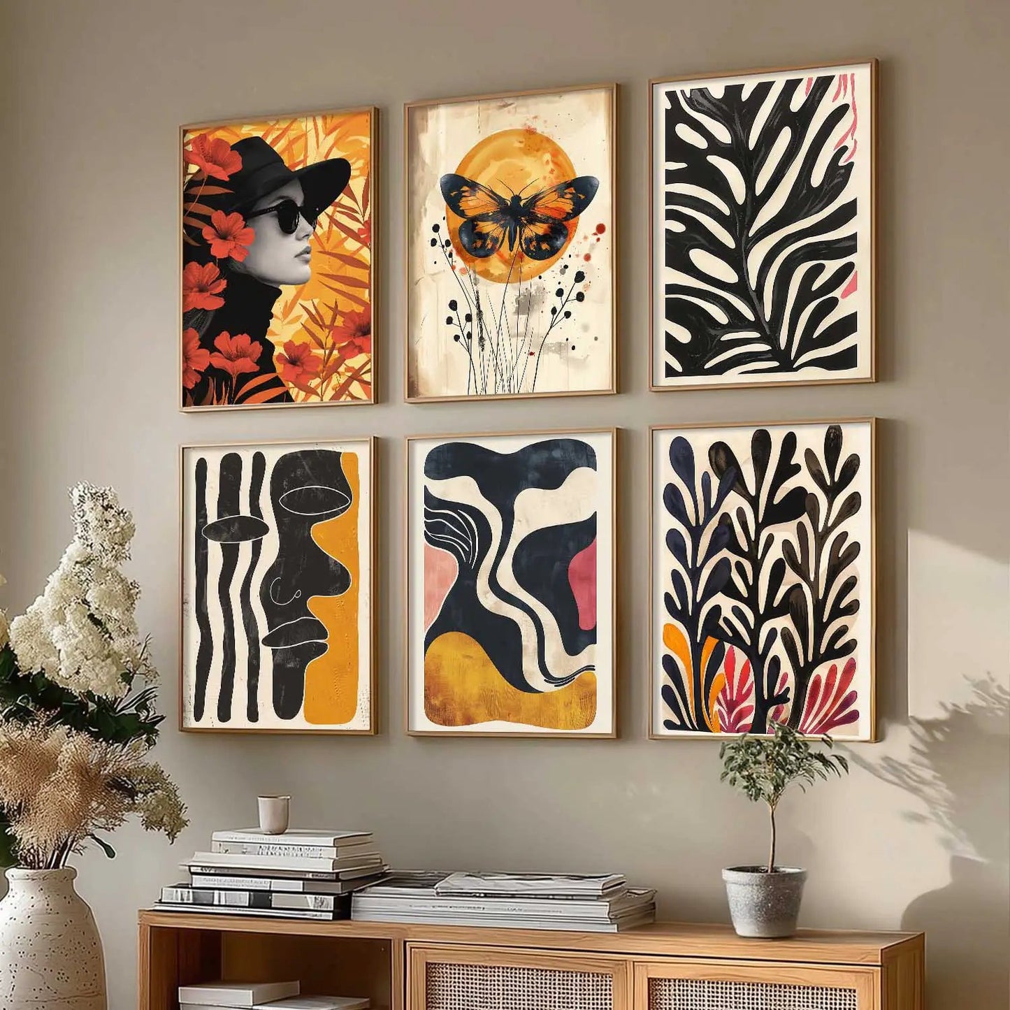 Modern Wall Art Home Décor For Living Room Office Home Hanging