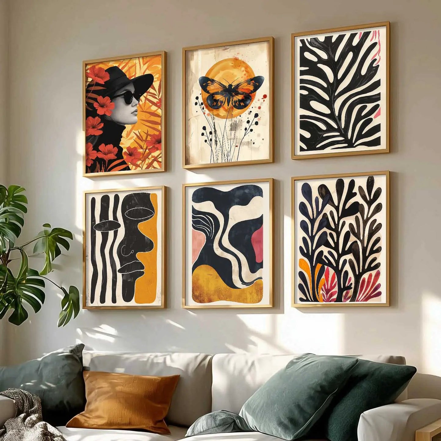 Modern Wall Art Home Décor For Living Room Office Home Hanging
