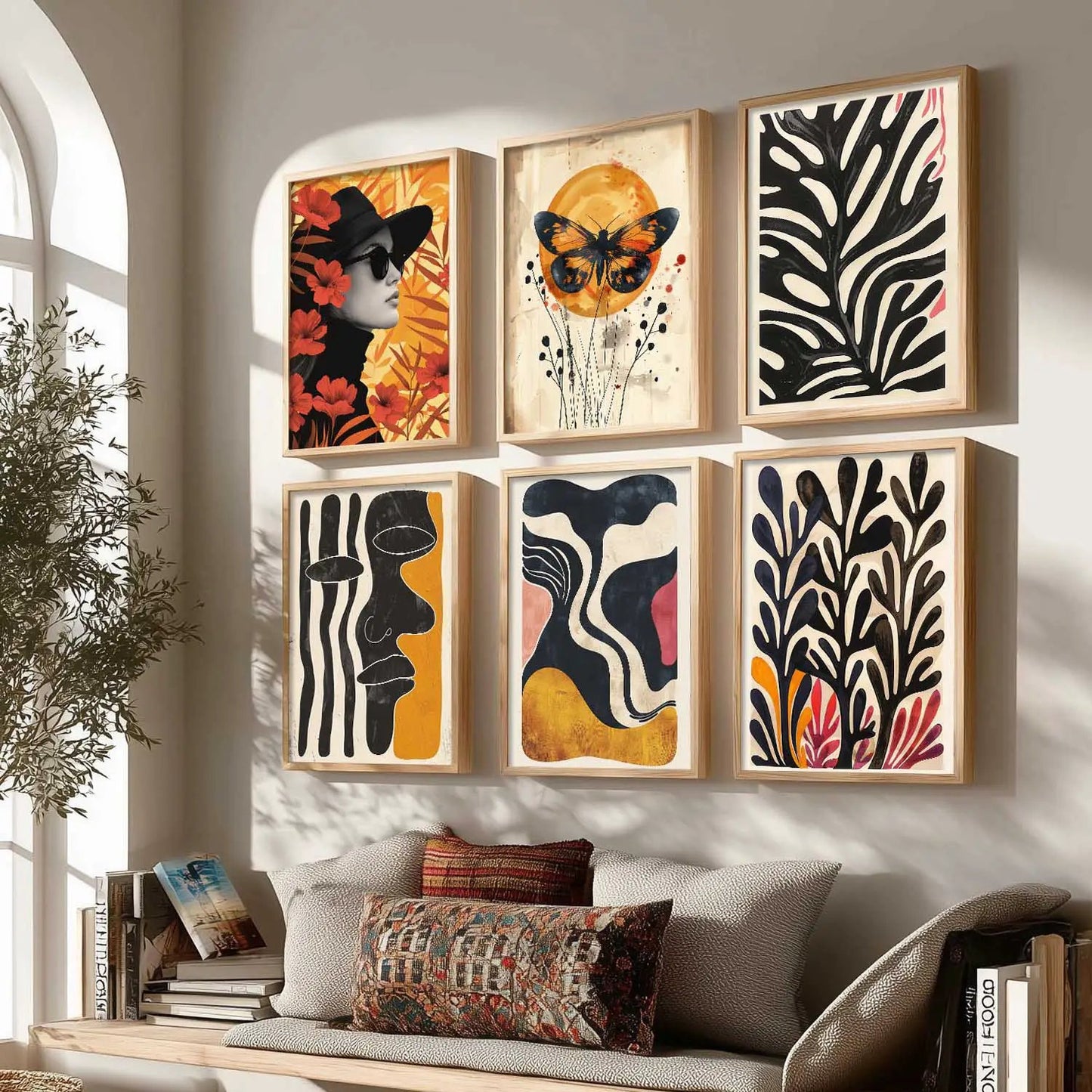 Modern Wall Art Home Décor For Living Room Office Home Hanging
