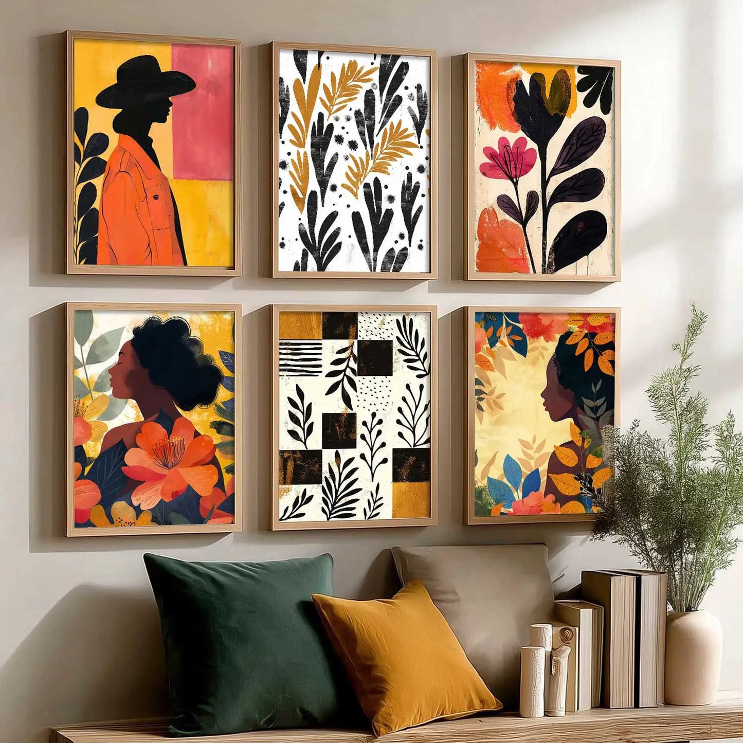 Modern Wall Art Home Décor For Living Room Office Home Hanging