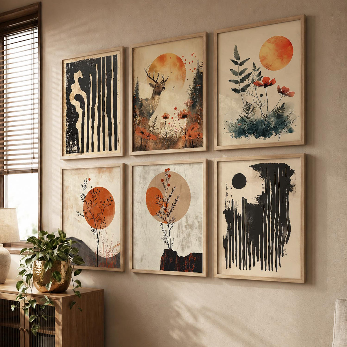 Modern Wall Art Home Décor For Living Room Office Home Hanging