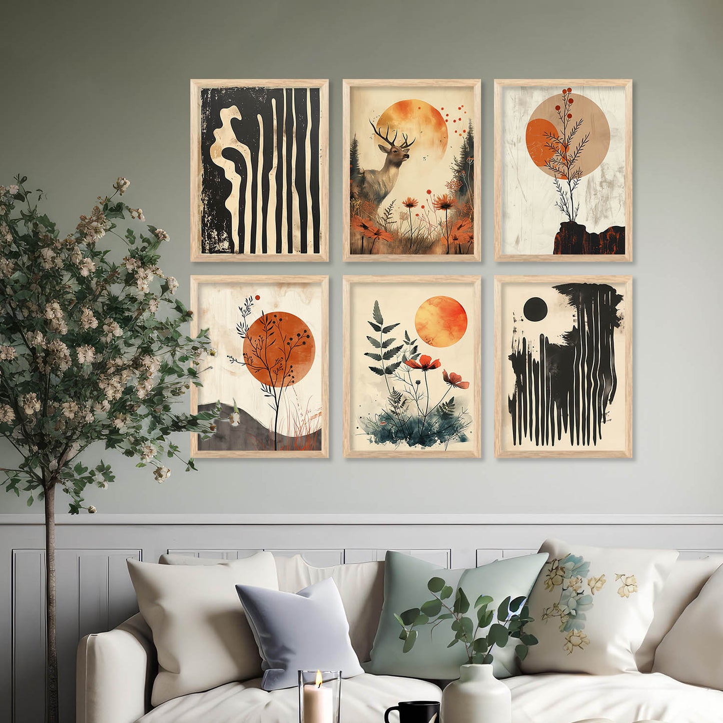 Modern Wall Art Home Décor For Living Room Office Home Hanging