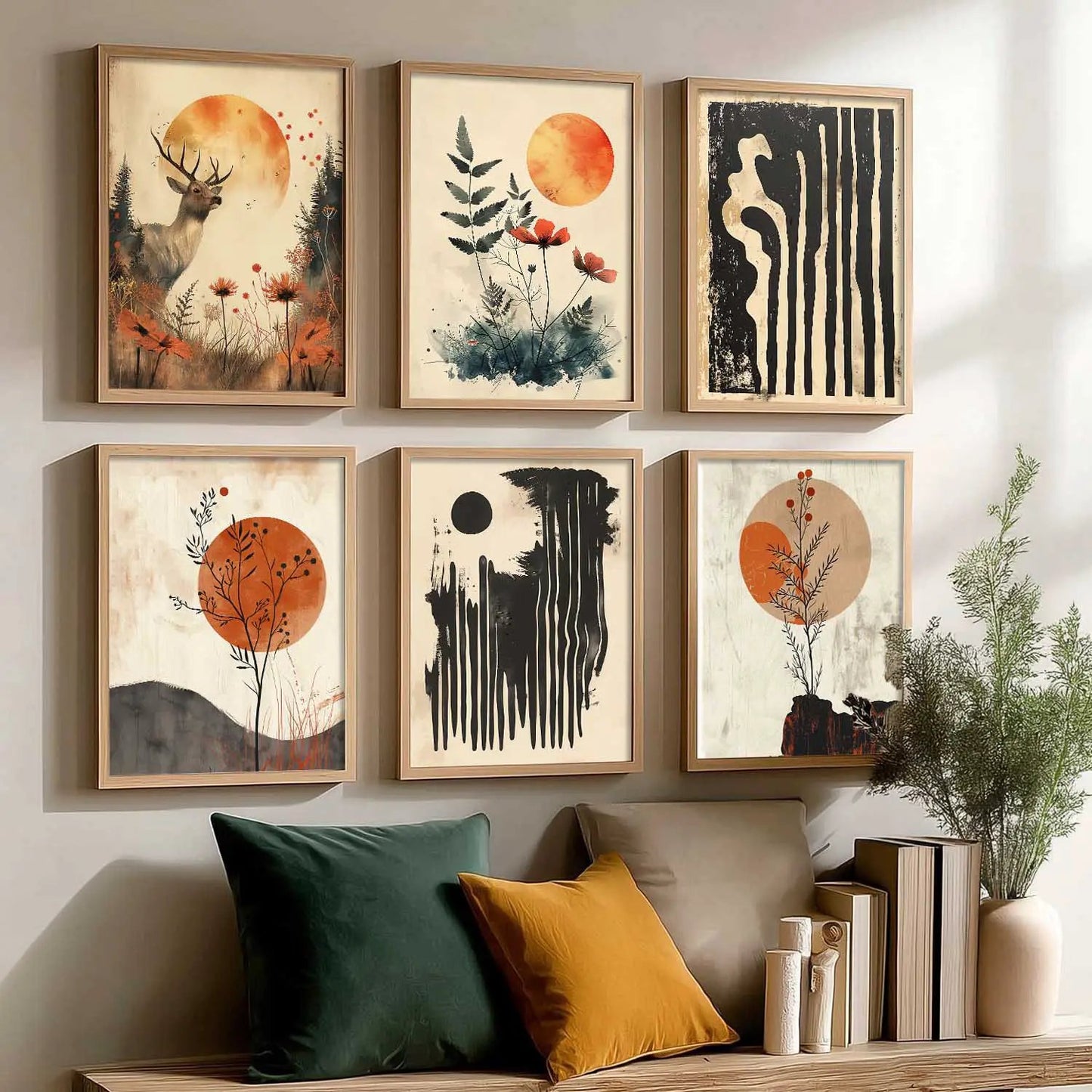 Modern Wall Art Home Décor For Living Room Office Home Hanging