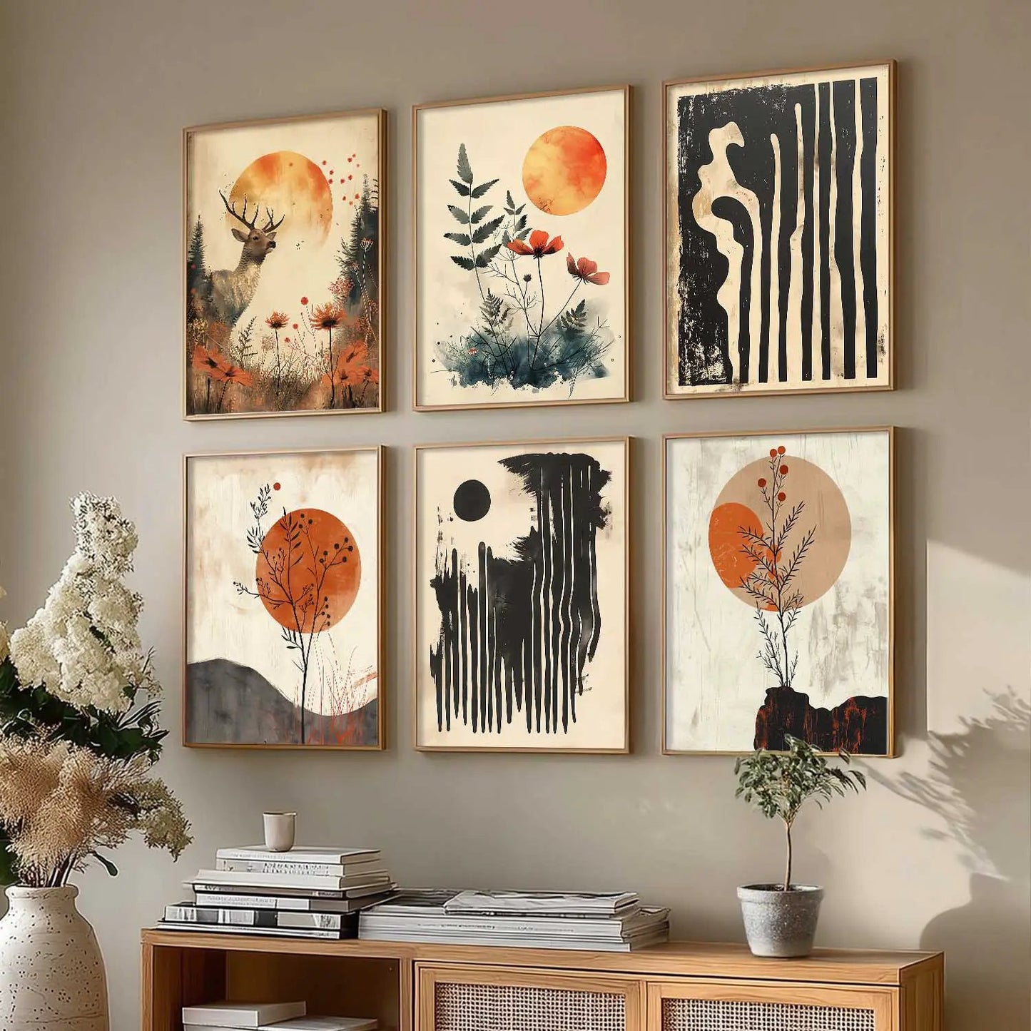 Modern Wall Art Home Décor For Living Room Office Home Hanging