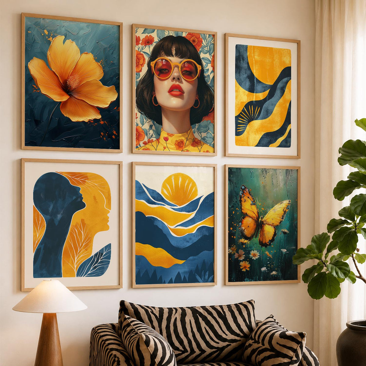 Modern Wall Art Home Décor For Living Room Office Home Hanging