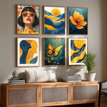 Modern Wall Art Home Décor For Living Room Office Home Hanging