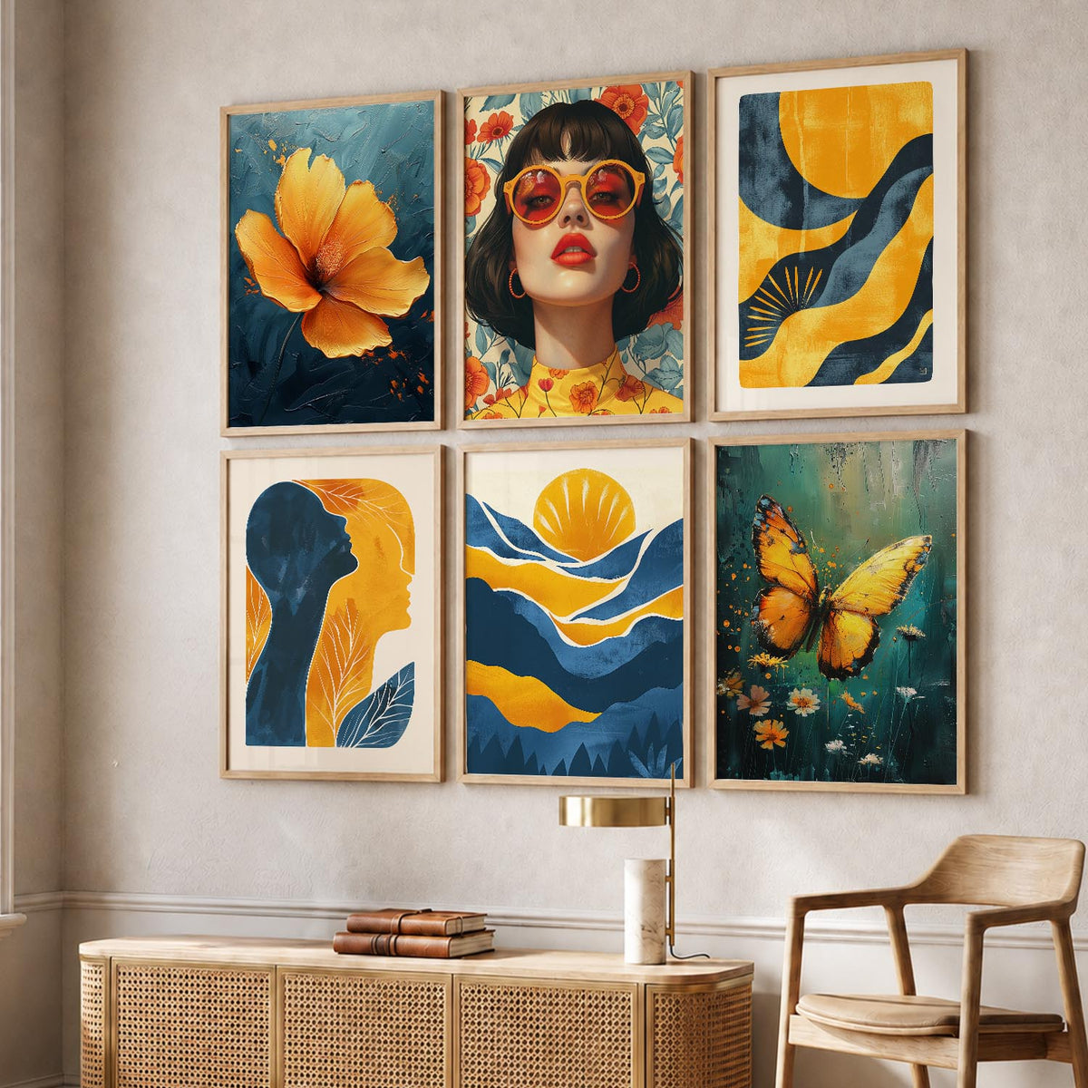 Modern Wall Art Home Décor For Living Room Office Home Hanging
