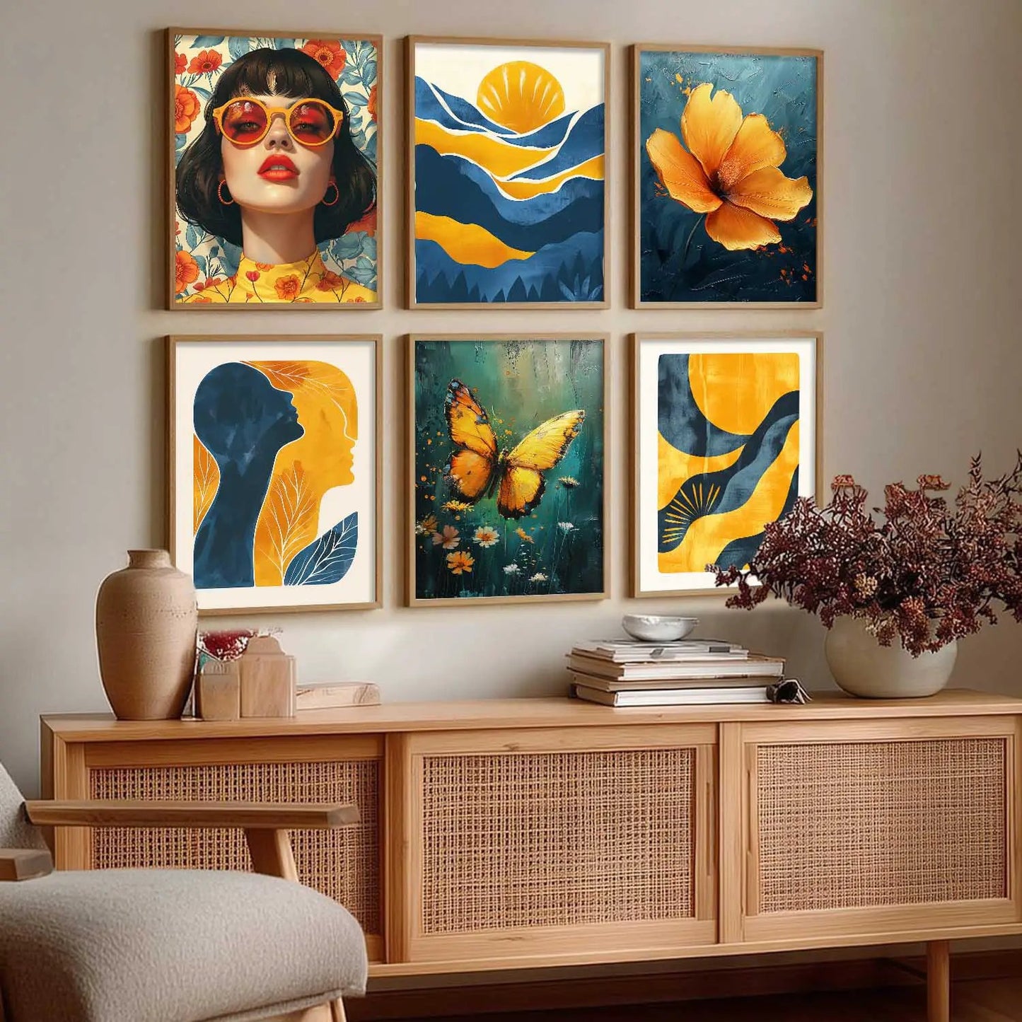 Modern Wall Art Home Décor For Living Room Office Home Hanging