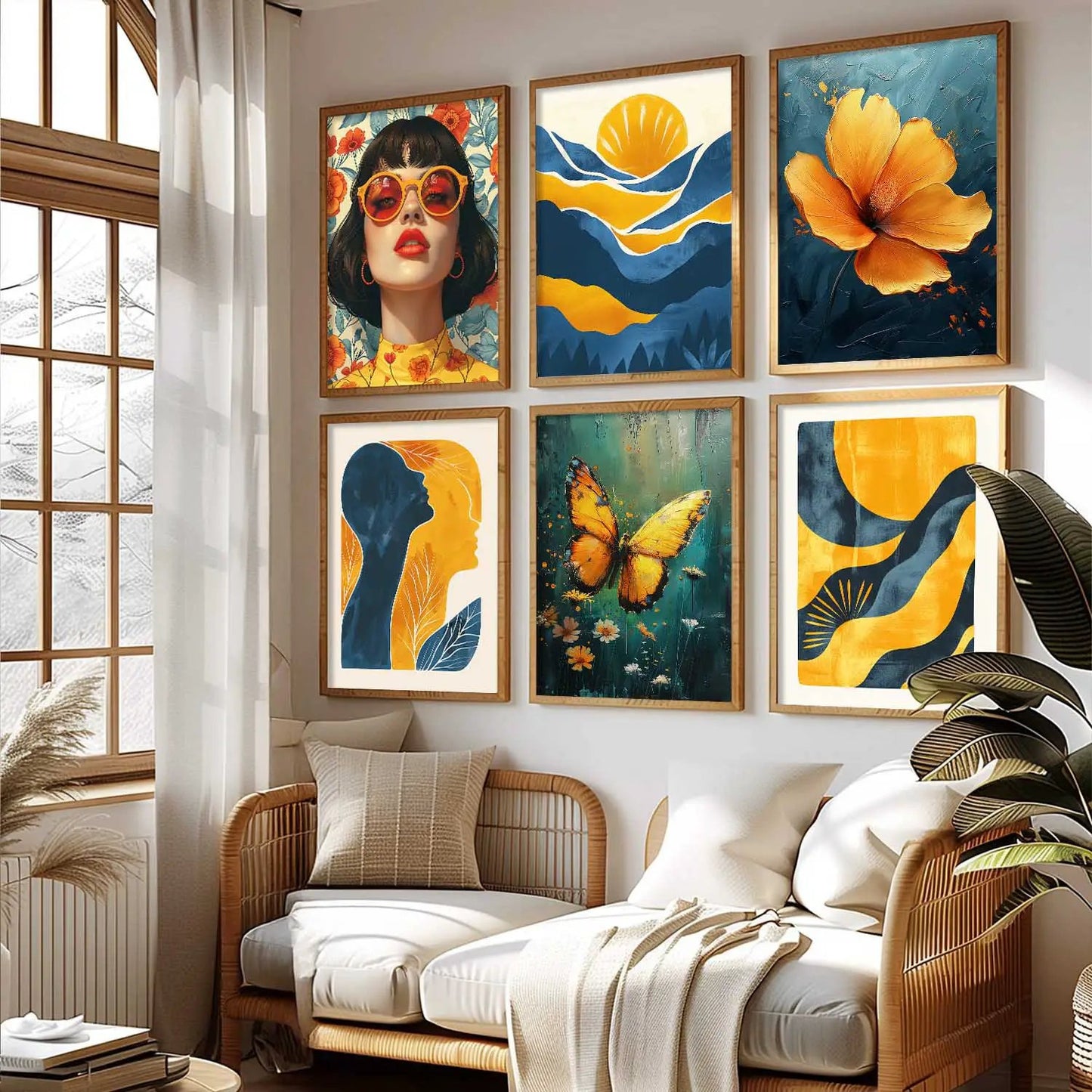 Modern Wall Art Home Décor For Living Room Office Home Hanging