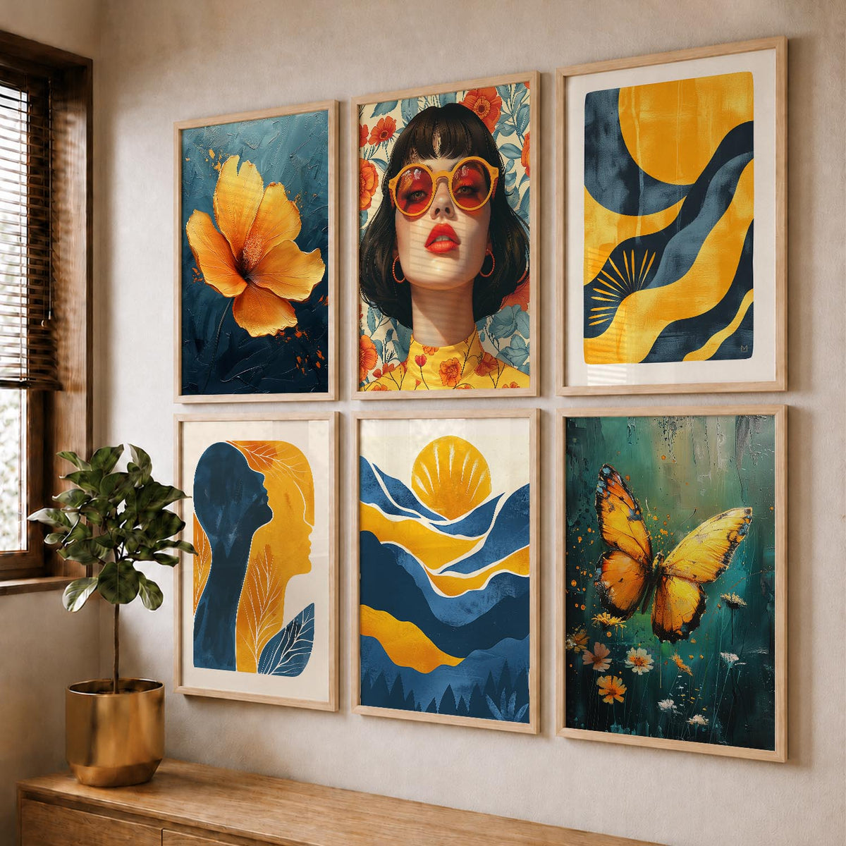 Modern Wall Art Home Décor For Living Room Office Home Hanging
