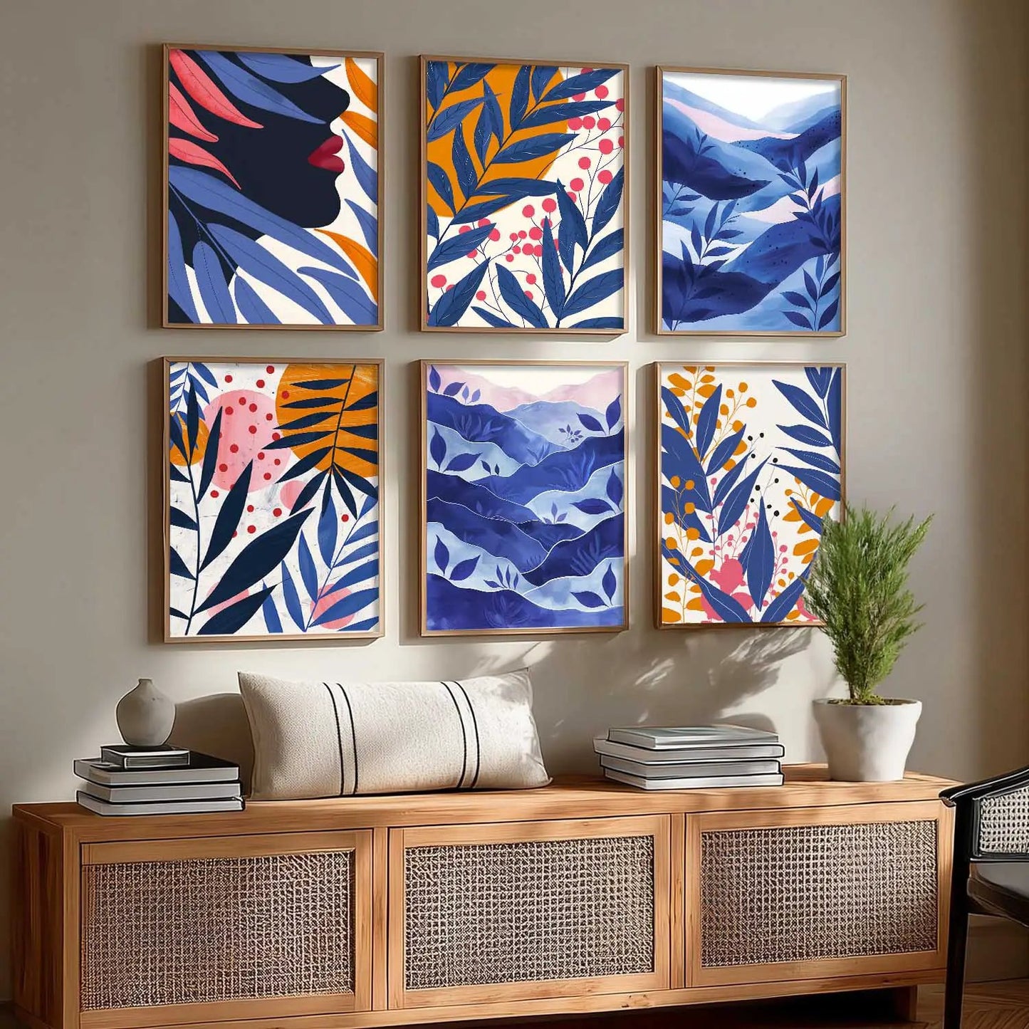 Modern Wall Art Home Décor For Living Room Office Home Hanging