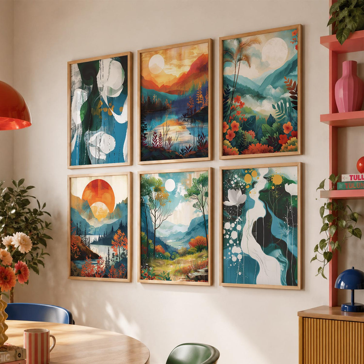Modern Wall Art Home Décor For Living Room Office Home Hanging