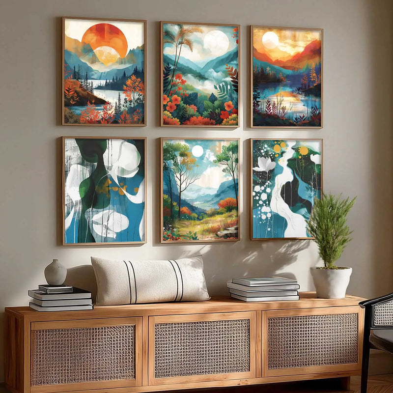 Modern Wall Art Home Décor For Living Room Office Home Hanging