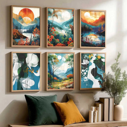 Modern Wall Art Home Décor For Living Room Office Home Hanging