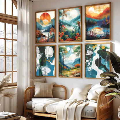 Modern Wall Art Home Décor For Living Room Office Home Hanging