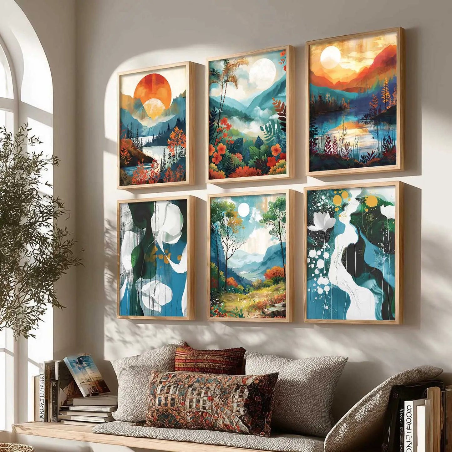 Modern Wall Art Home Décor For Living Room Office Home Hanging