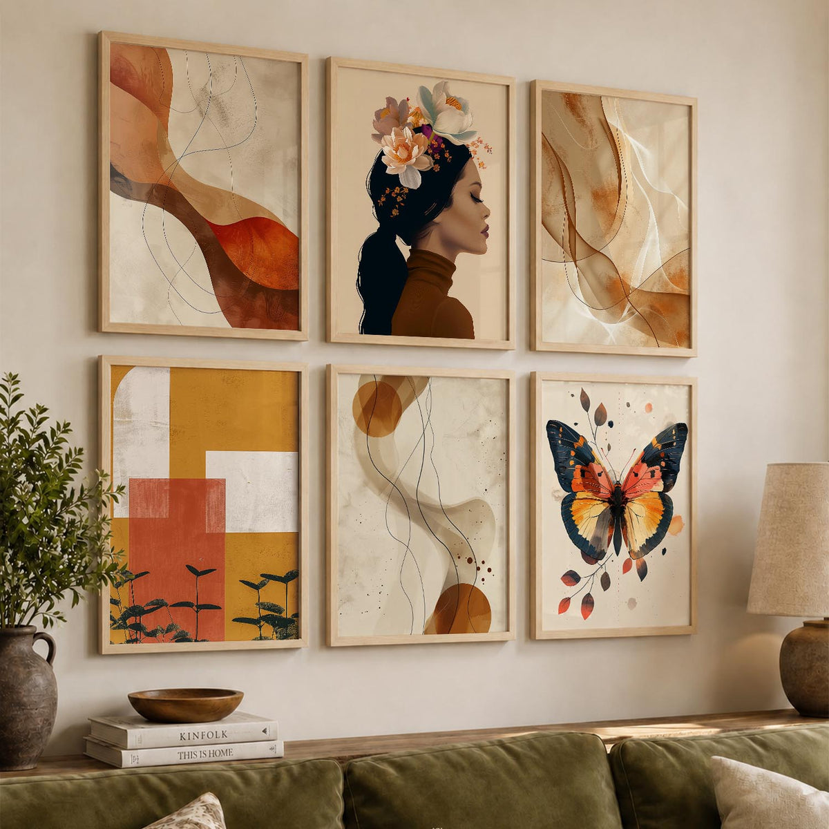 Modern Wall Art Home Décor For Living Room Office Home Hanging