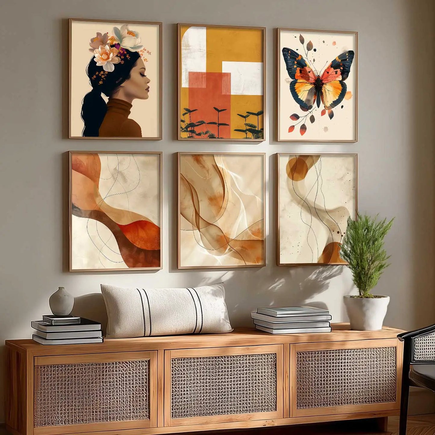 Modern Wall Art Home Décor For Living Room Office Home Hanging