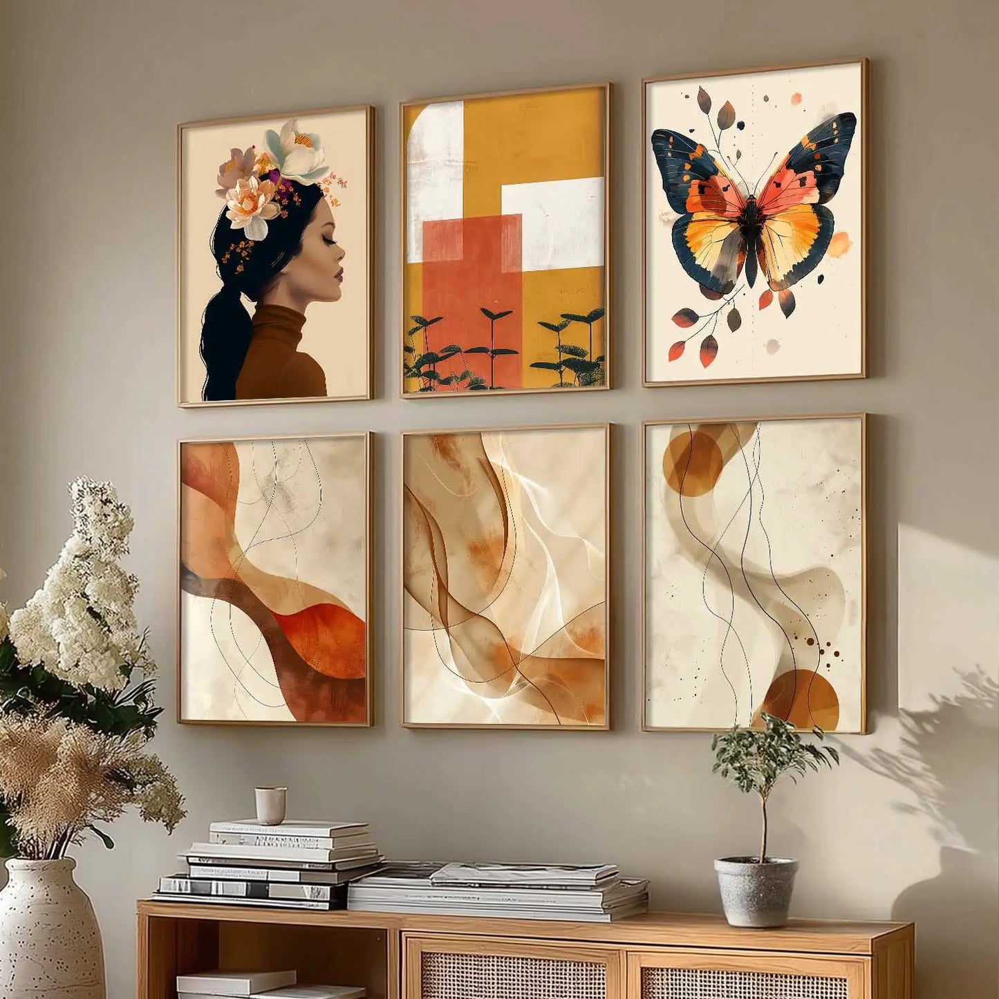 Modern Wall Art Home Décor For Living Room Office Home Hanging