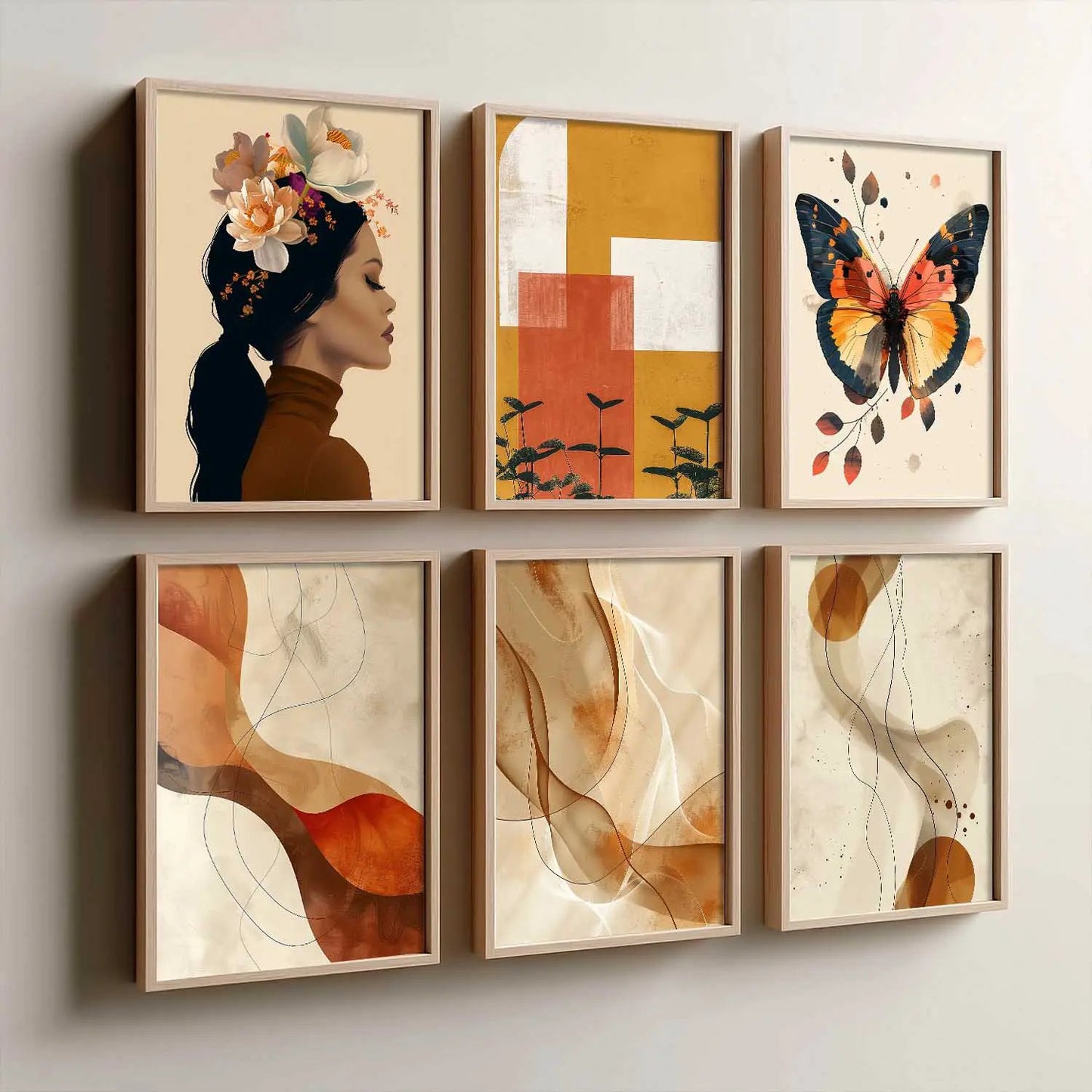 Modern Wall Art Home Décor For Living Room Office Home Hanging