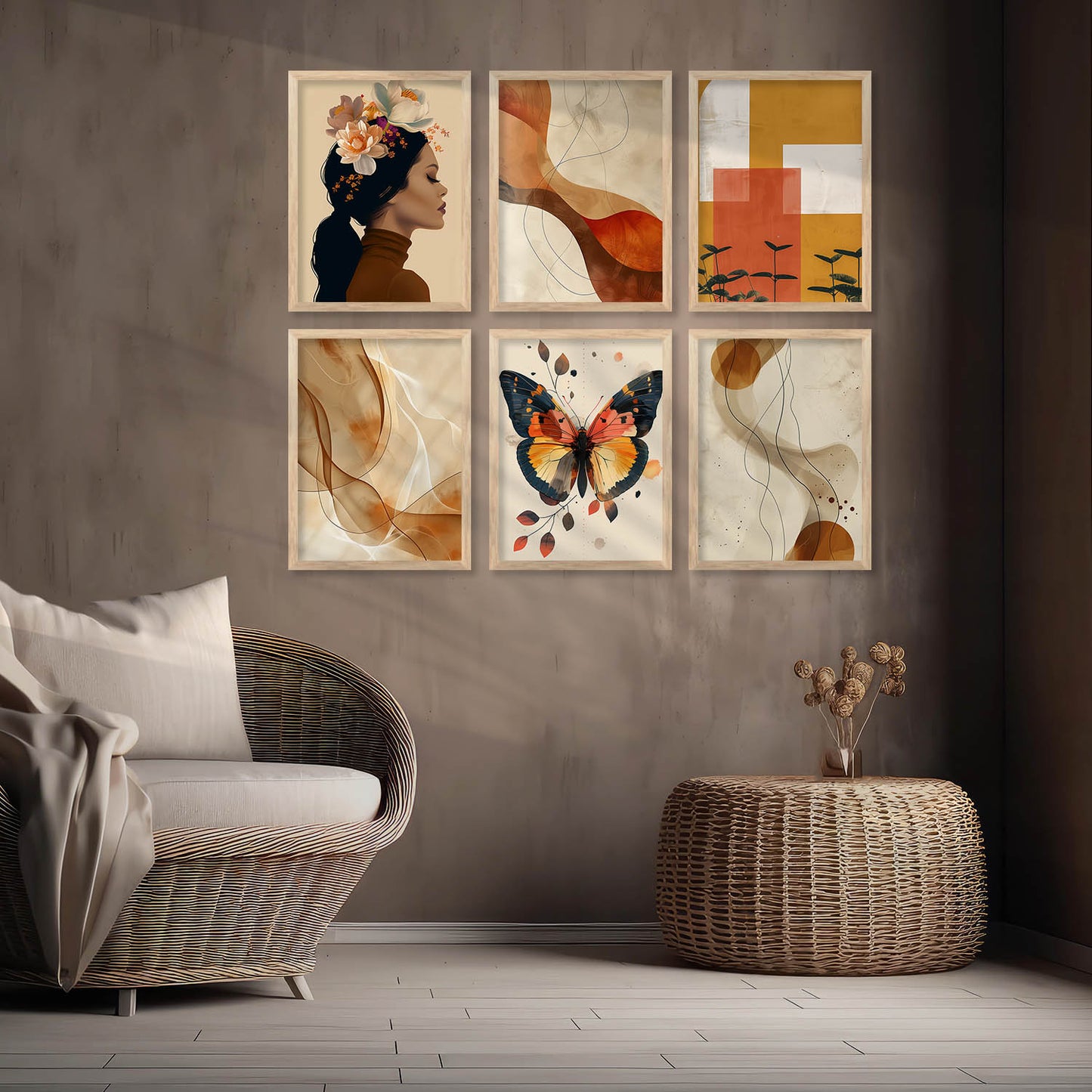 Modern Wall Art Home Décor For Living Room Office Home Hanging