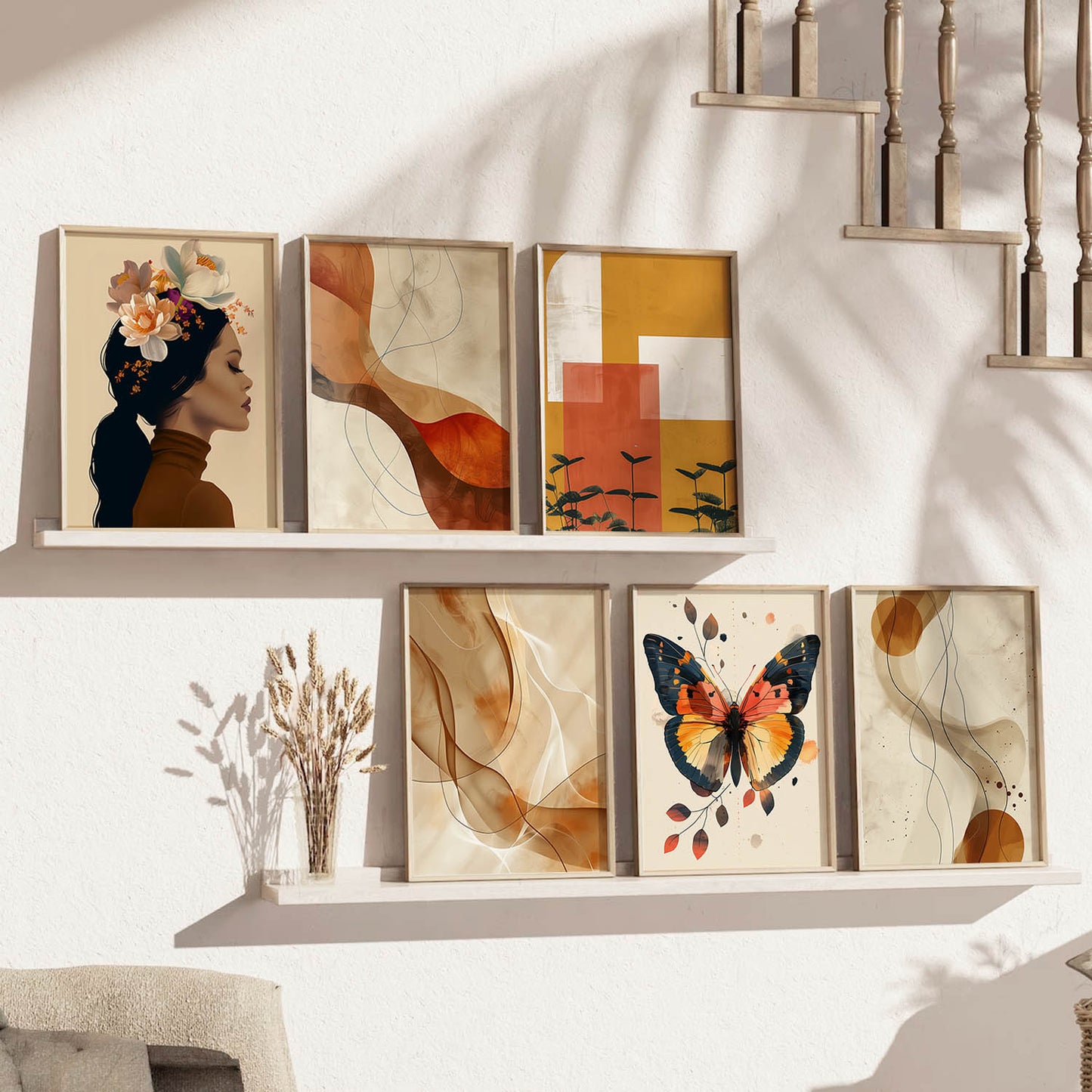 Modern Wall Art Home Décor For Living Room Office Home Hanging