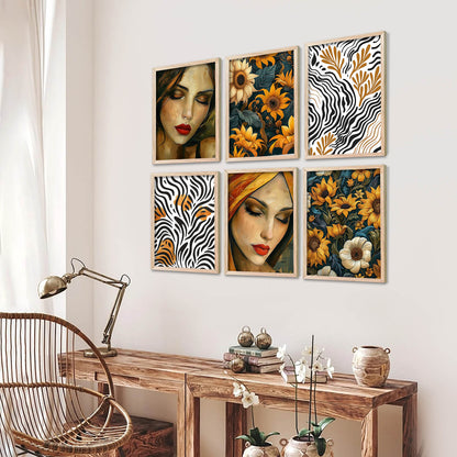 Floral Wall Art Home Décor For Living Room Office Home Hanging