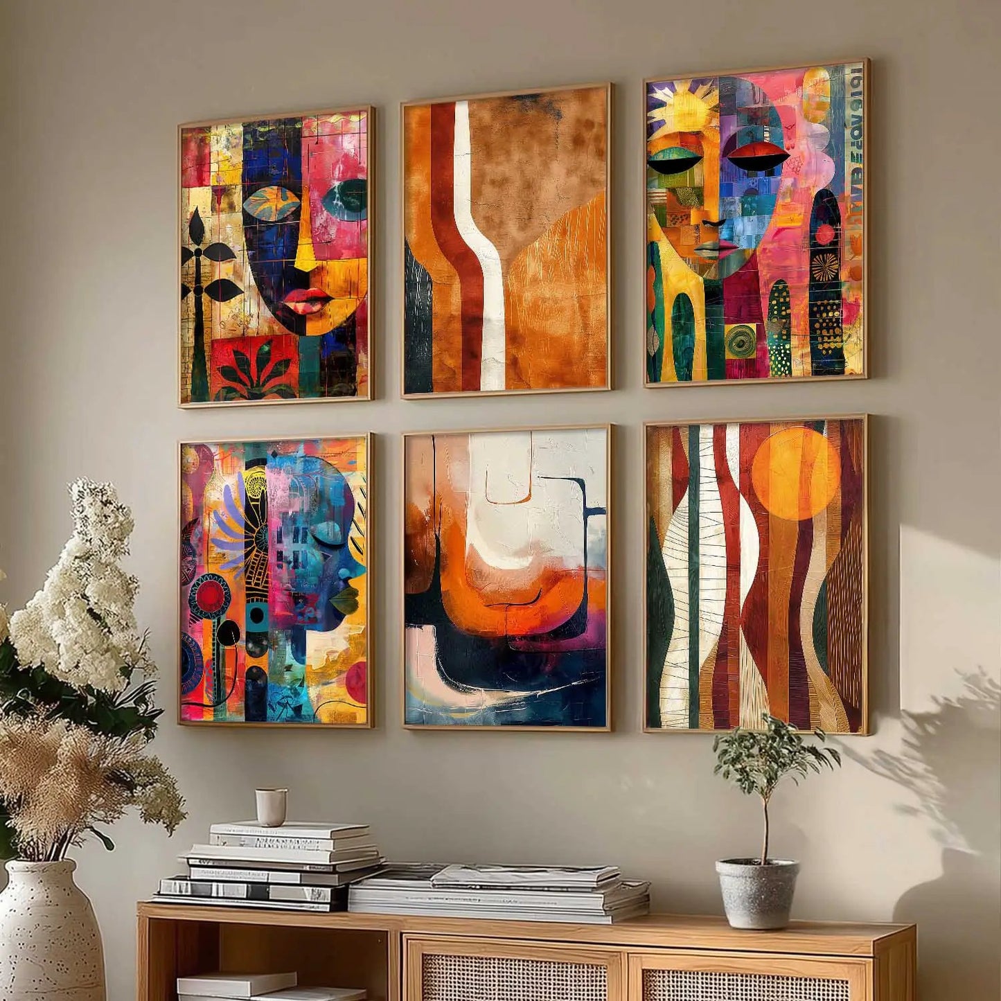 Abstract Wall Art Home Décor For Living Room Office Home Hanging