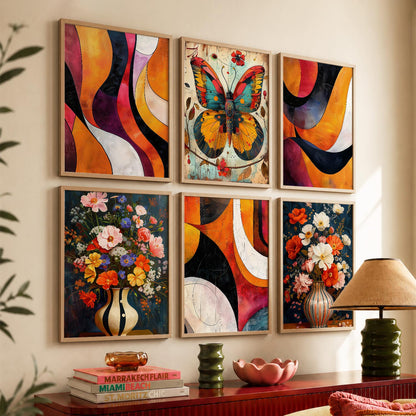 Abstract Wall Art Home Décor For Living Room Office Home Hanging