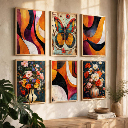 Abstract Wall Art Home Décor For Living Room Office Home Hanging