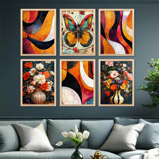 Abstract Wall Art Home Décor For Living Room Office Home Hanging