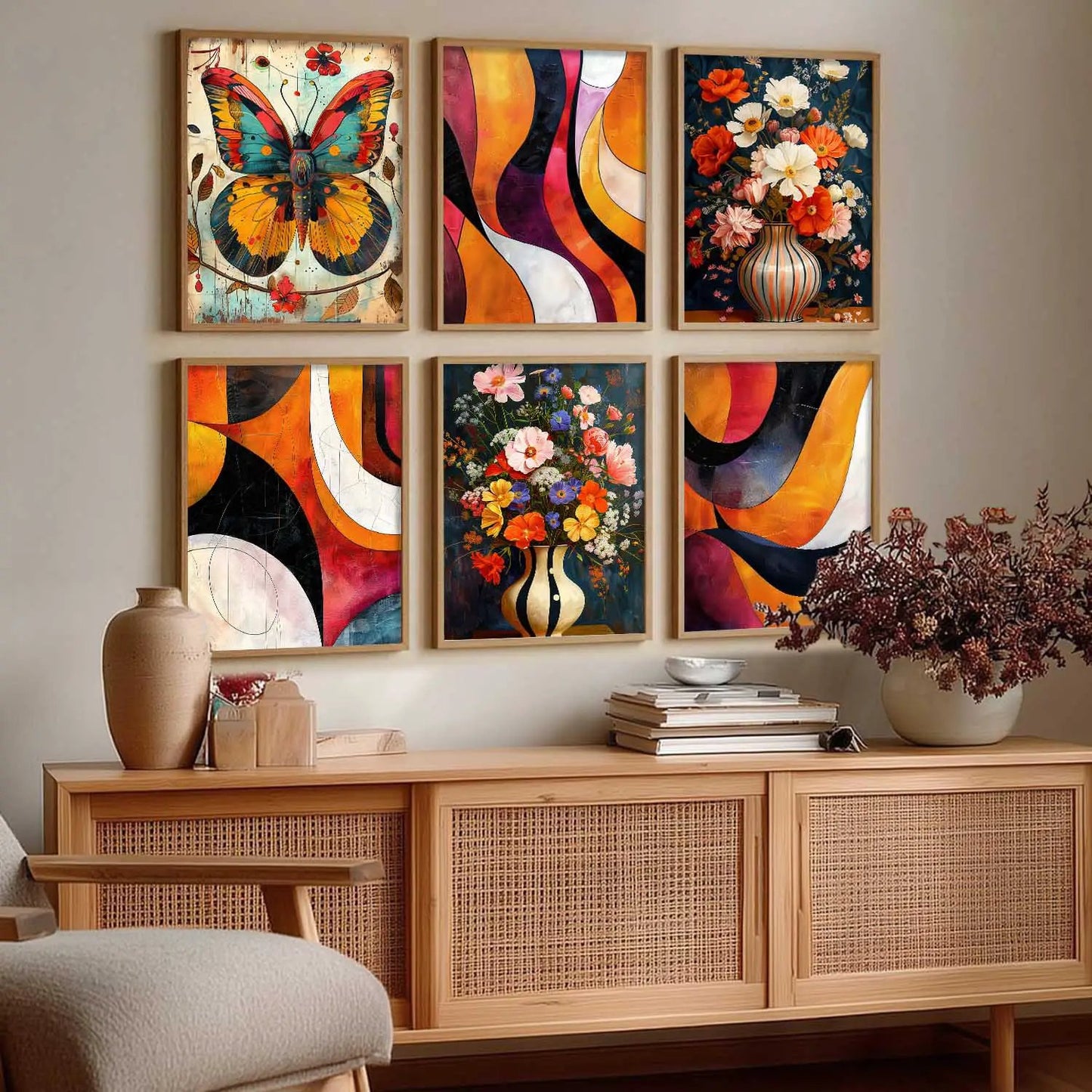 Abstract Wall Art Home Décor For Living Room Office Home Hanging