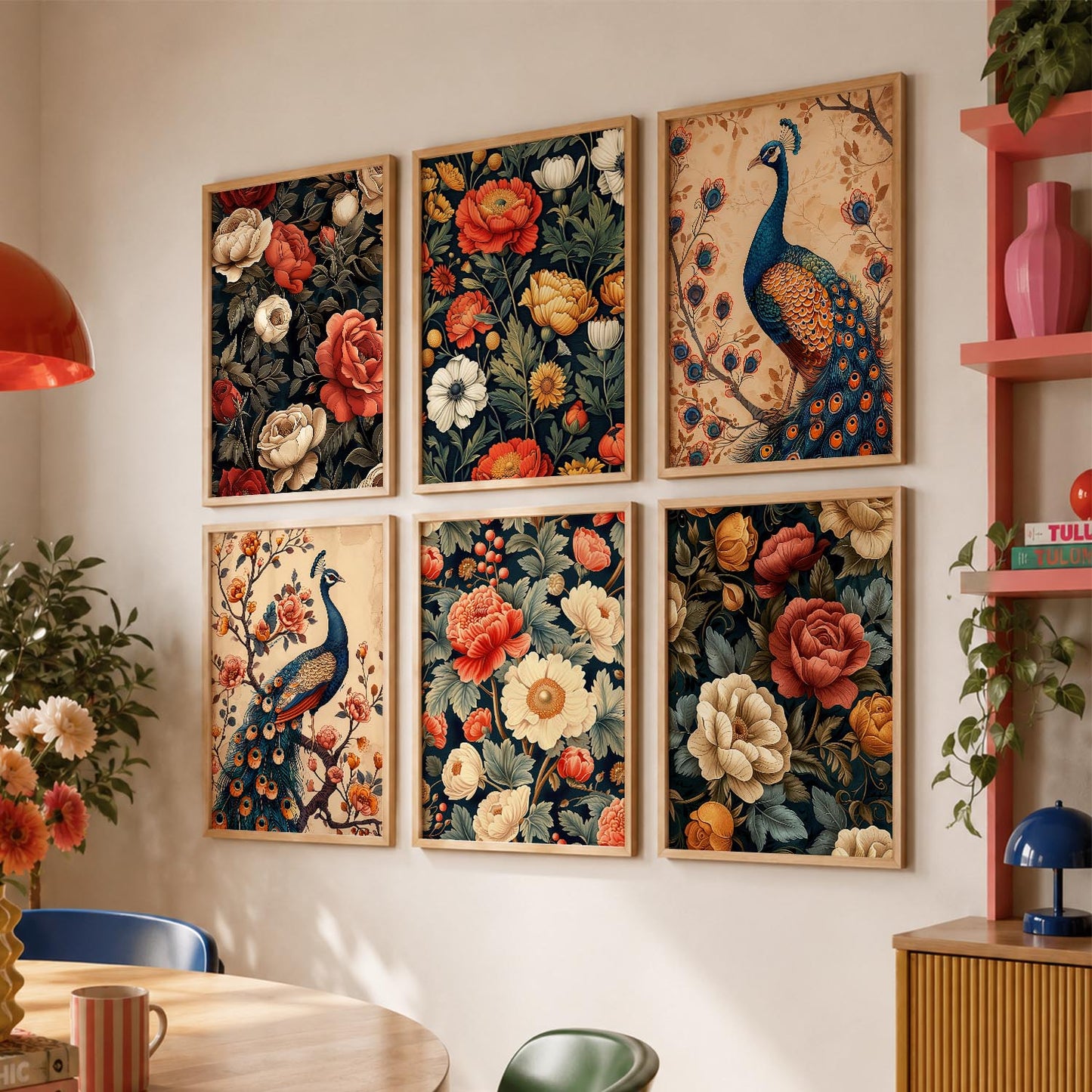 Floral Wall Art Home Décor For Living Room Office Home Hanging