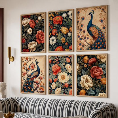 Floral Wall Art Home Décor For Living Room Office Home Hanging