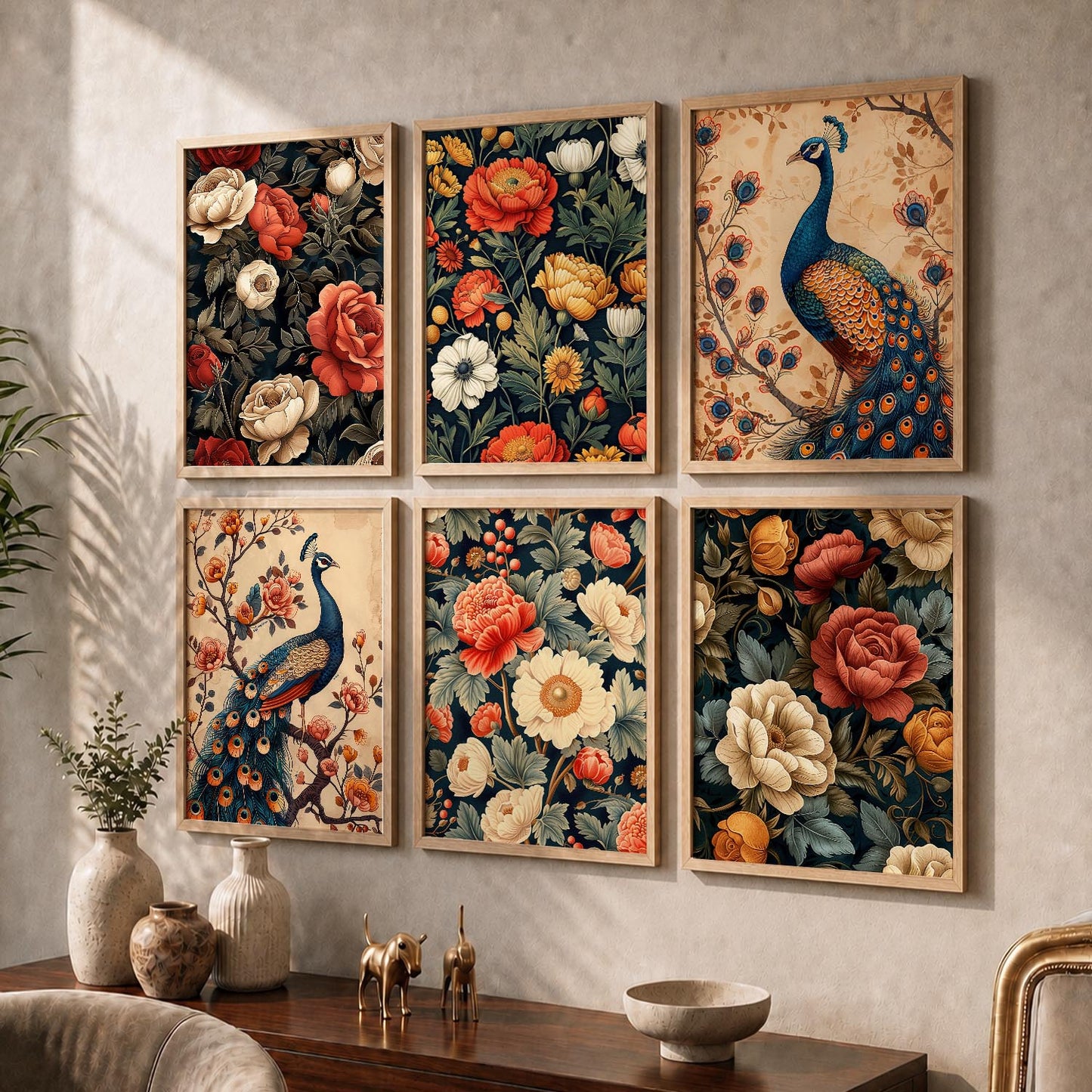 Floral Wall Art Home Décor For Living Room Office Home Hanging