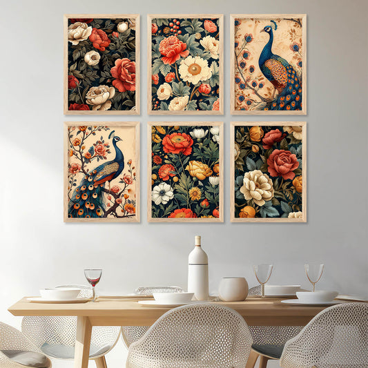 Floral Wall Art Home Décor For Living Room Office Home Hanging