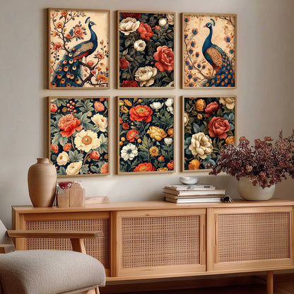 Floral Wall Art Home Décor For Living Room Office Home Hanging