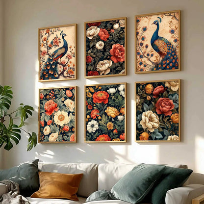 Floral Wall Art Home Décor For Living Room Office Home Hanging