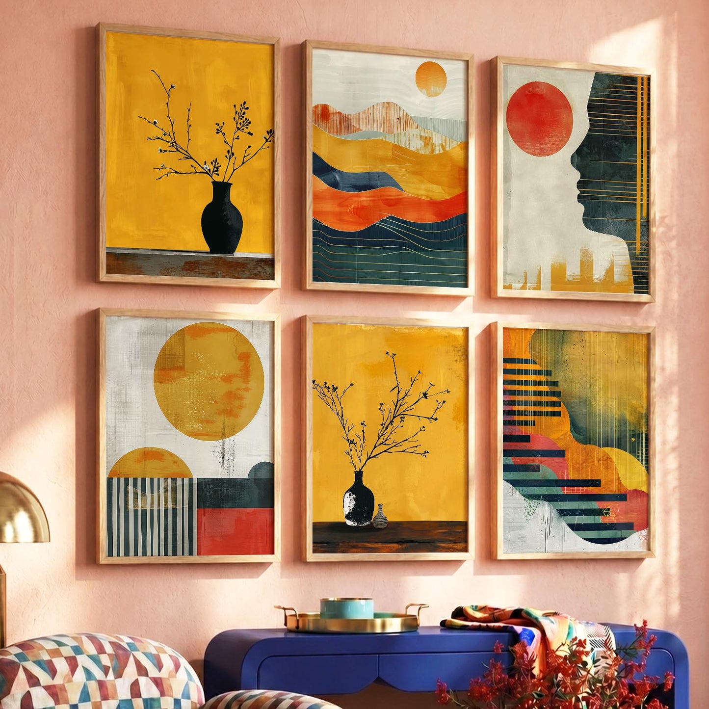 Abstract Wall Art Home Décor For Living Room Office Home Hanging