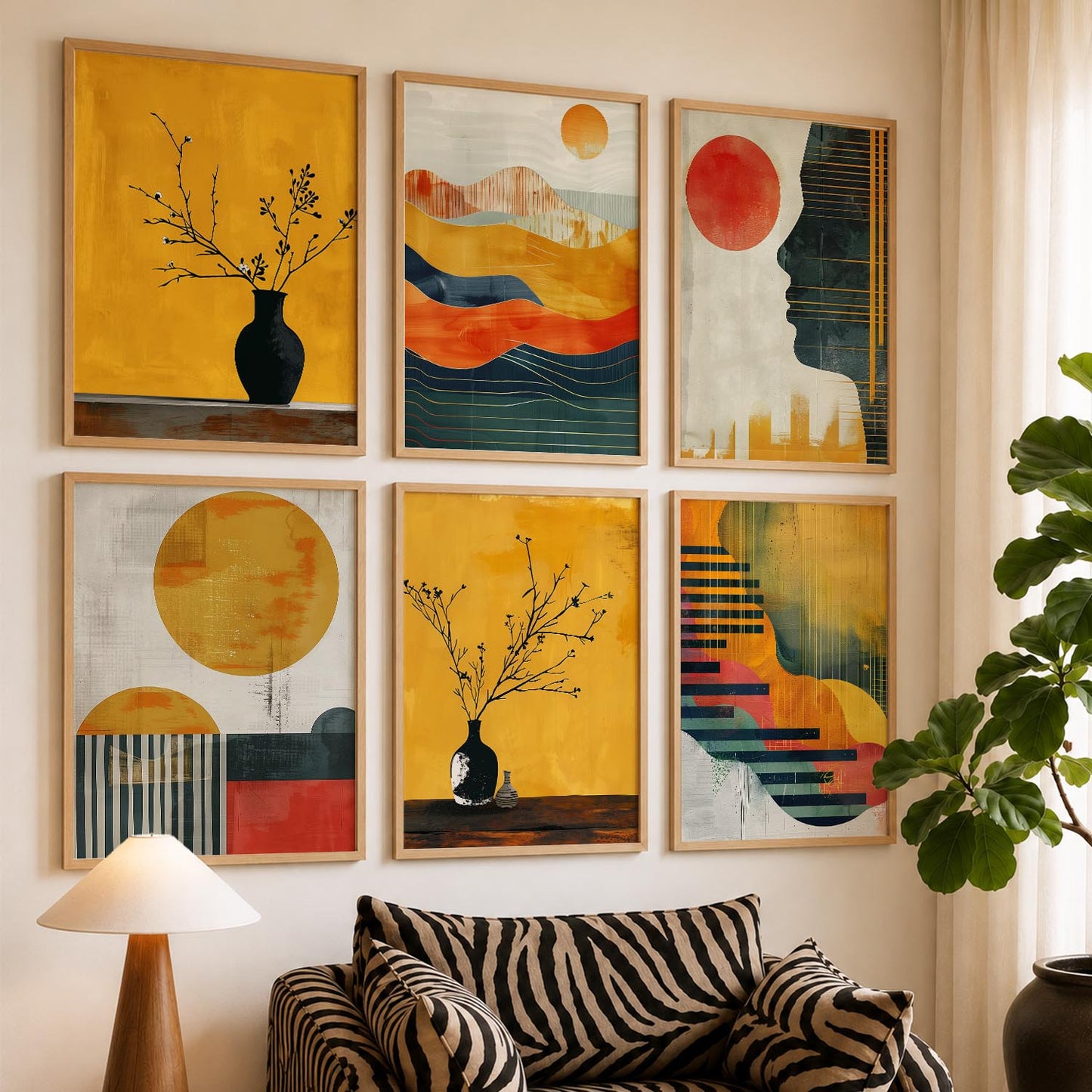 Abstract Wall Art Home Décor For Living Room Office Home Hanging