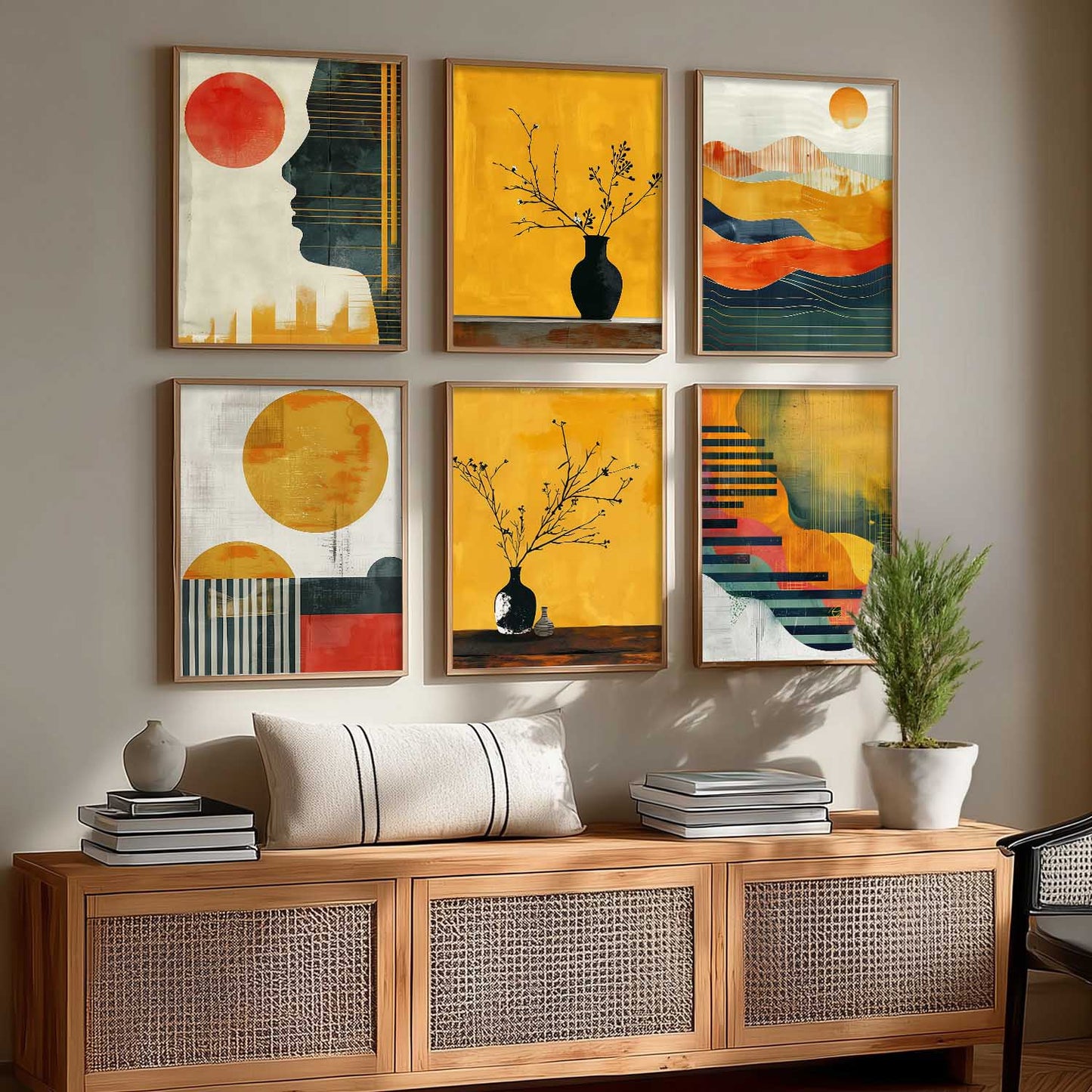 Abstract Wall Art Home Décor For Living Room Office Home Hanging